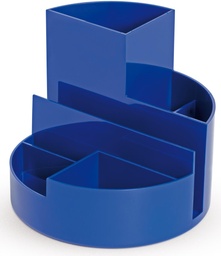 [TIM-41176EB] Bureaustandaard Maul Roundbox met 6 vakken Eco-blauw