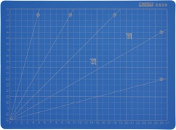 [TIM-5690] Snijmat Desq Professioneel 5-laags 22cm x 30cm Blauw