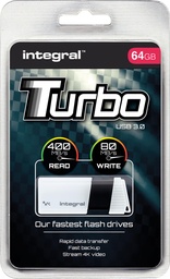 [TIM-8436084] USB-stick Integral Turbo USB 3.0 64gb Wit