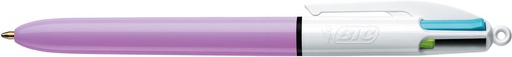 [TIM-503815] Balpen Bic 4 Colours Fun Pastelroze