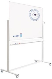 [TIM-1309090] Whiteboard Smit Visual magnetisch/kantelbaar 120 x 150 cm emaille/aluminium