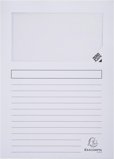 [TIM-50270E] L-map exacompta forever Karton A4 120 gr wit (25)