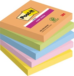 [TIM-654SSBO] Sticky notes Post-it boost 76 x 76 mm 90 vellen assorti (5)