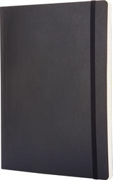 [TIM-707223] Notitieboek Moleskine soepele kaft 19 x 25 cm gelijnd 192 blz zwart