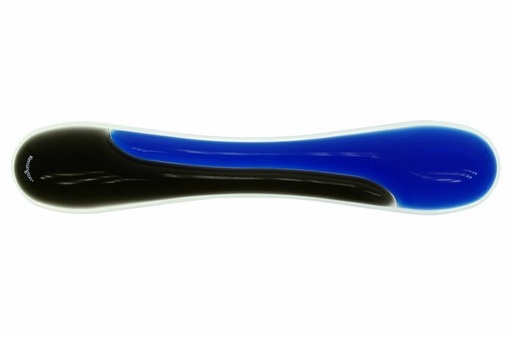 [ACCO-62397] Polssteun Kensington Duo Gel voor toetsenbord blauw/smoke (623977)