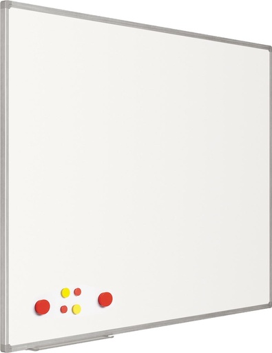 [TIM-1103262] Whiteboard Smit Visual magnetisch 90x120cm gelakt staal