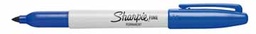 [TIM-185151] Permanent marker Sharpie fijne ronde punt 1mm blauw