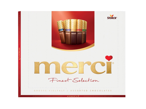 [TIM-019290] Chocolade Merci Finest Selection 250g