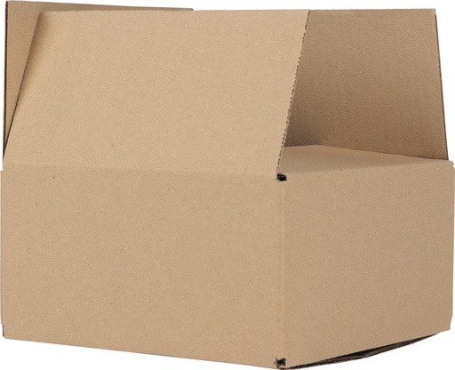 [TIM-8210112] Verzenddoos enkele golf 200x200x100mm bruin