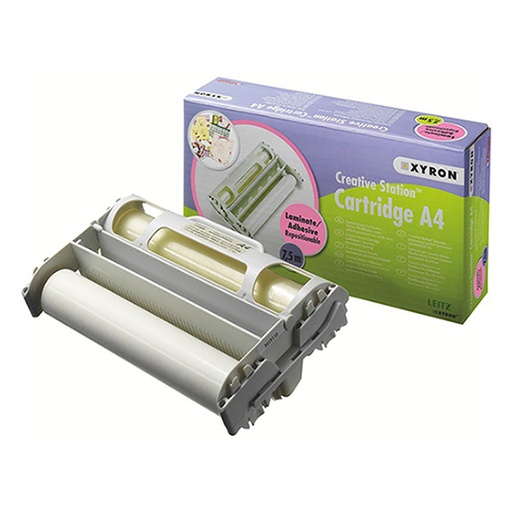 [ESS-23463] Xyron Creative Station A4 lamineercassette 7,5m met permanent klevende achterzijde  