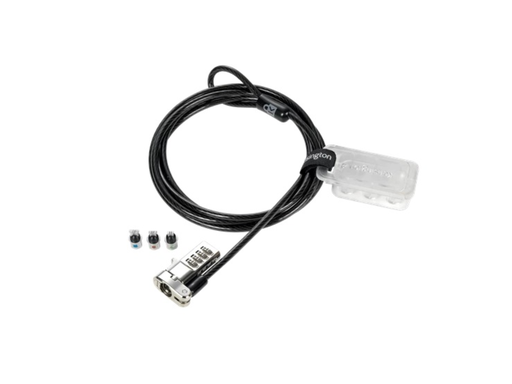 [ACCO-K62316WW] Laptopslot cijferslot Kensington universal 3-in-1 combination lock - resettable T-Bar&Nano&Wedge anchors