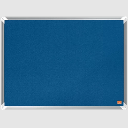 [ACCO-1915188] Nobo Premium Plus memobord vilt 90x60cm blauw