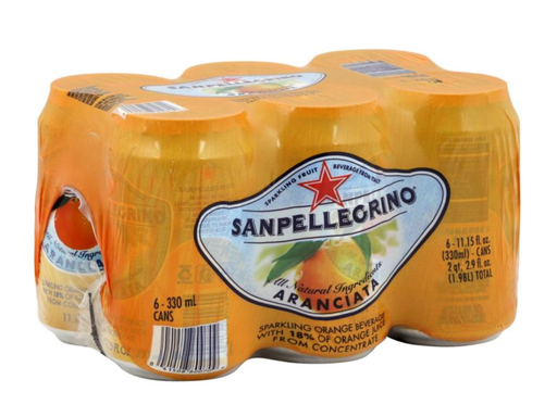 [TIM-53612] Limonade San Pellegrino Sinaasappel 33cl (6)