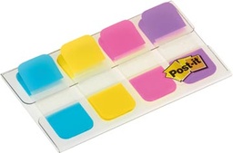 [TIM-676AYPV] Index Post-it Strong 15,8 x 38,1 mm 4 kleuren met 10 tabs