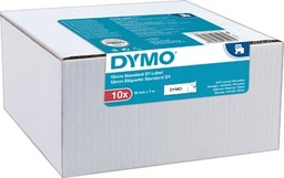 [DYM-2093097] Dymo D1 tape 12mmx7m zwart/wit doos (10)