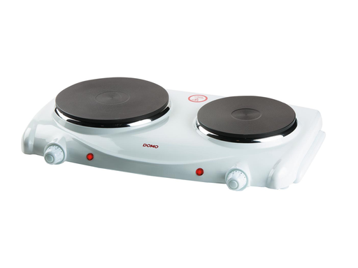 [TIM-DO310KP] Elektrische kookplaat Domo 1000-1500 W Wit