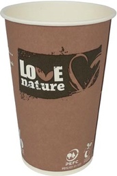 [TIM-SBIO831] Drinkbeker Love Nature karton 180ml (80)