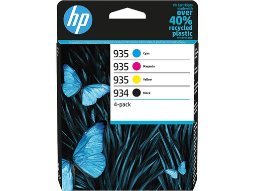 [HP-HP6ZC72AE] Cartridge HP inkjet 934/935 Hp Officejet 6820 valuepack BK/C/M/Y