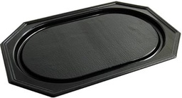 [TIM-30416] Cateringschaal uit gerecycleerd PET 45 x 30 cm Zwart (10)