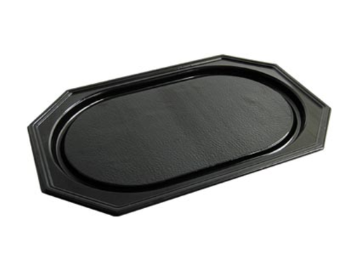 [TIM-30417] Cateringschaal uit gerecycleerd PET 55x36cm Zwart (10)
