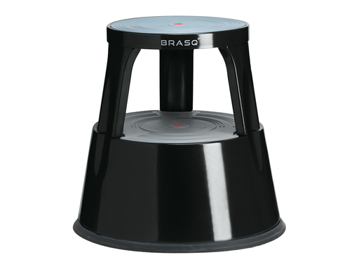 [TIM-8612601] Rolkruk uit metaal Brasq Premium Zwart