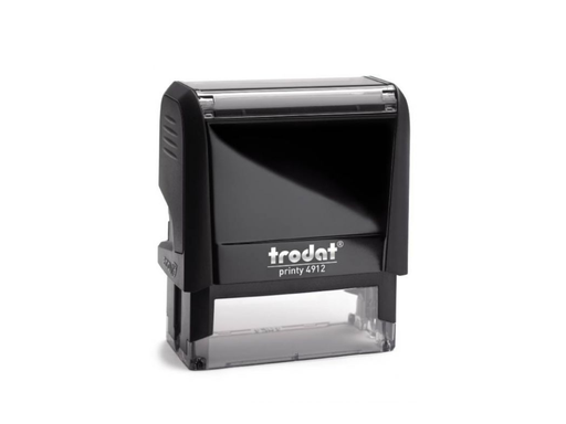 [TRO-TPL4912] Tekstplaatje Trodat Printy 4912 met inktkussen