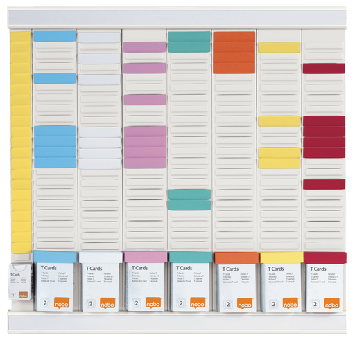 [ACCO-1915627] T-kaarten Nobo office planner 60mm