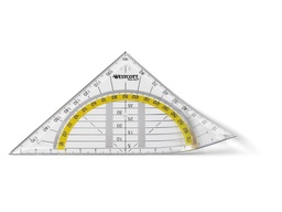 [WEST-E10132] Geodriehoek Westcott 14cm flexibel op kaart