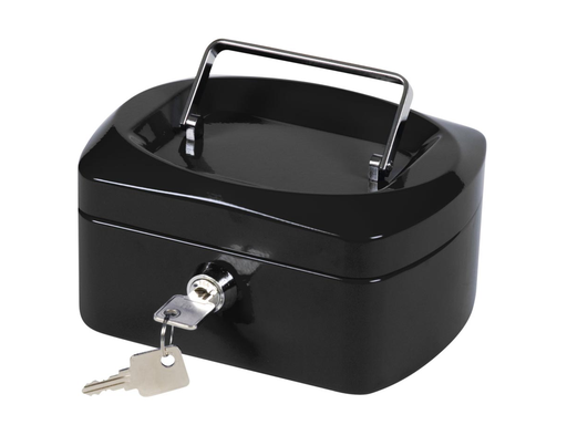 [TIM-KF02601] Geldkoffer Q-Connect 155x120x75mm Zwart