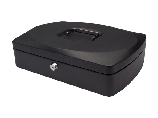 [TIM-KF02604] Geldkoffer Q-Connect 325x235x85mm Zwart