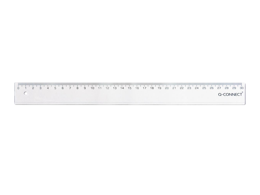 [TIM-KF00585] Meetlat Q-Connect Polystereen 30 cm