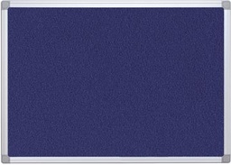 [TIM-KF01076] Textielbord met aluminium frame Q-Connect 90 x 60 cm Blauw