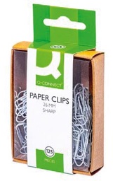 [TIM-KF02021] Papierklemmen Q-Connect 26 mm (125)