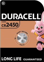 [TIM-4030428] Duracell knoopcel CR2450 1 st