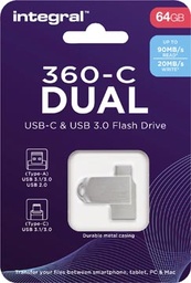 [TIM-8447783] Integral 360-C Dual USB3 64GB