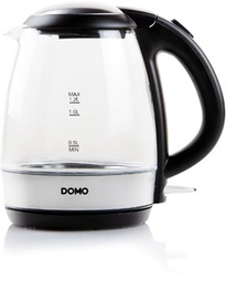 [TIM-DO9218W] Domo waterkoker glas 1,2L