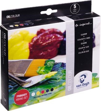 [TIM-2820505] Olieverf Van Gogh primaire mengset (5x40ml)