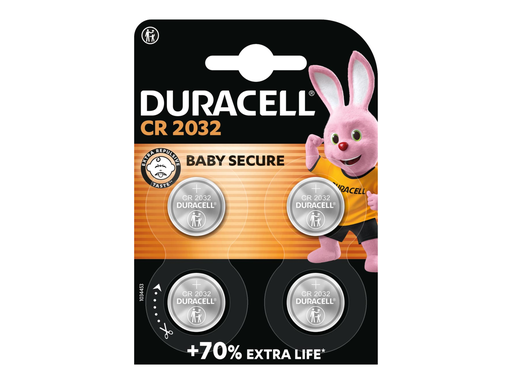 [TIM-4119376] Knoopcelbatterij Duracell specialty electronics CR2032 (4)