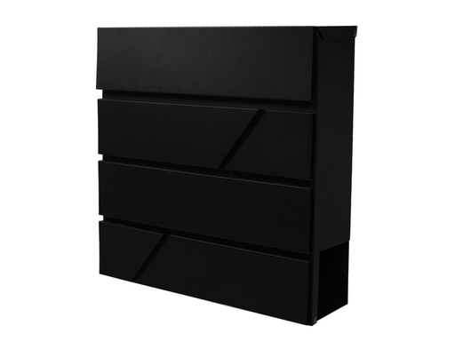 [TIM-8602606] Brievenbus Brasq Deluxe PB200 zwart