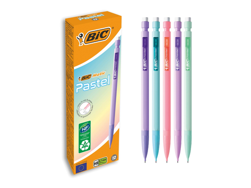 [TIM-B511060] Vulpotlood Bic Bicmatic 0,7mm assorti pastel