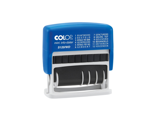 [COL-S120WDBN] Stempel Colop word dater NV