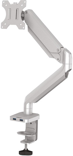 [TIM-8056401] Enkelvoudige monitorarm Fellowes Platinum Series zilver