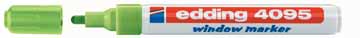Krijtmarker Edding 4095 ronde punt 2-3 mm