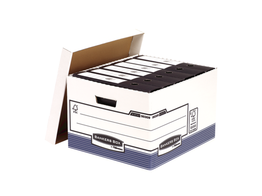 [FEL-0030901] Archiefcontainer Fellowes Bankers Box Fastfold 38x28,7x43cm blauw (10)