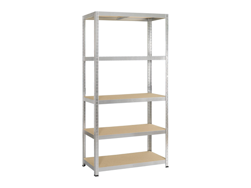 [TIM-601015] Rek Avasco Strong 175 metaal gegalvaniseerd 176x90x40cm met 5 legborden