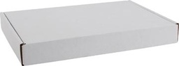 [TIM-4700003] Verzenddoos met clip 220x155x28mm A5 wit