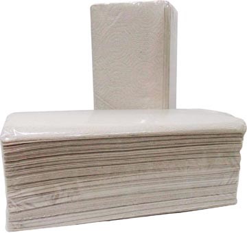 [TIM-8751A] Handdoeken papier V-vouw 1-laags 250vel (20)