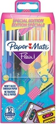 [TIM-2180625] Viltstift Paper Mate Flair Retro medium punt 1mm assorti (16)