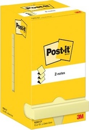 [TIM-7129167] Z-Notes Post-It 76x76mm 100vel geel (12)