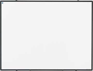 [TIM-1102214] Whiteboard magnetisch Smit Visual Softline emaille 90x120cm zwarte rand